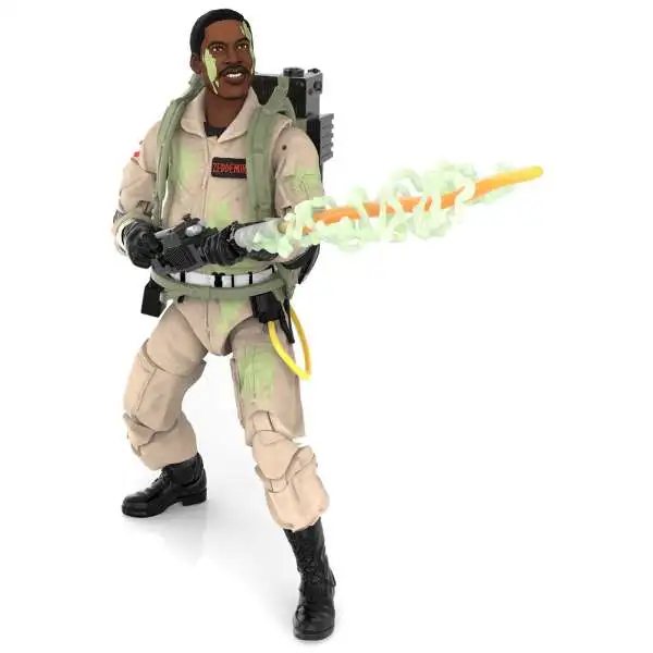 Ghostbusters Plasma Series Winston Zeddemore Action Figure [Slimed, Glow-in-the-Dark]