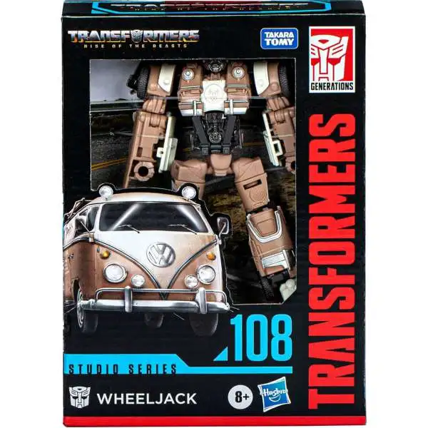 Transformers Generations Studio Series Wheeljack Deluxe Action Figure #108 [Rise of the Beasts]