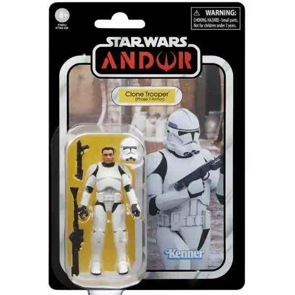 Star Wars Andor Vintage Collection Clone Trooper Phase II Armor Action Figure