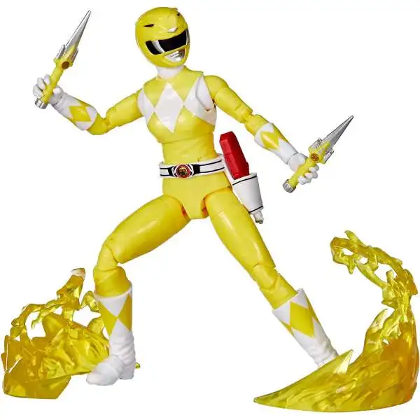 Power Rangers Mighty Morphin Lightning Collection Yellow Ranger Action Figure [Remastered]