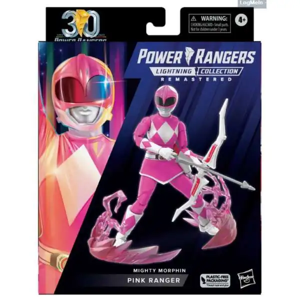 Power Rangers Lightning Collection Mighty Morphin Pink Ranger Action Figure [Remastered] (Pre-Order ships January)