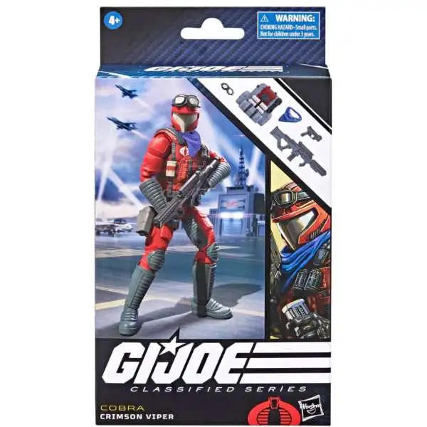 GI Joe Classified Series Crimson Viper Cobra Trooper Action Figure (Pre-Order ships October)