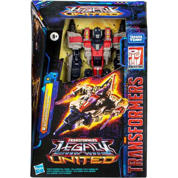 Transformers Generations Legacy United Starscream Voyager Action Figure [Cybertron Universe]