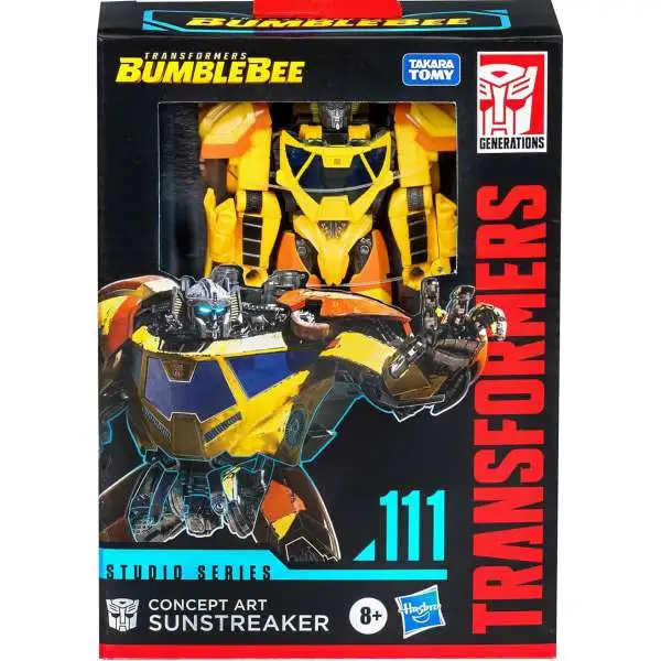 Transformers Generations Studio Series Sunstreaker Deluxe Action Figure [Concept Art, Bumblebee Movie] (Pre-Order ships January)