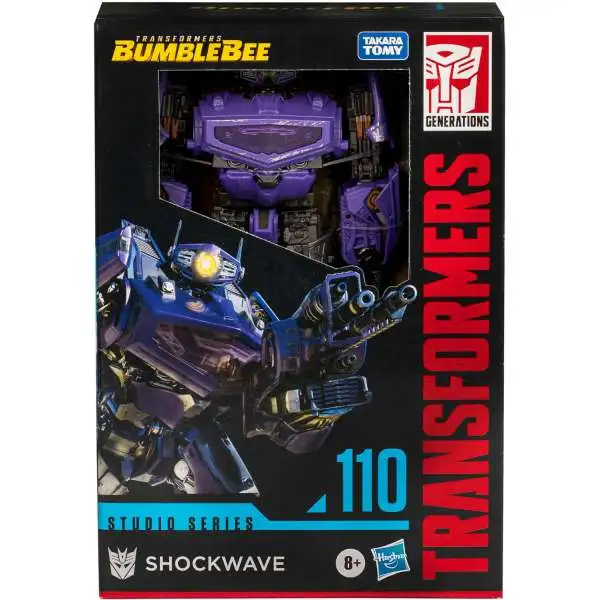 Transformers Generations Studio Series Shockwave Voyager Action Figure #110 [Bumblebee Movie]