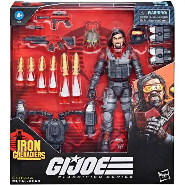 GI Joe Classified Series Metal-Head Deluxe Action Figure [Iron Grenadiers]