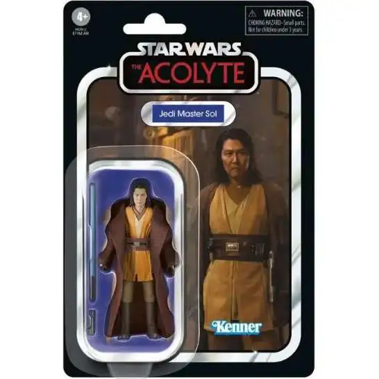 Star Wars The Acolyte Vintage Collection Jedi Master Sol Action Figure