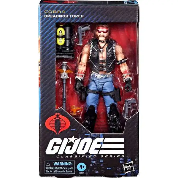 GI Joe Classified Series Dreadnok Torch 6 Action Figure Cobra