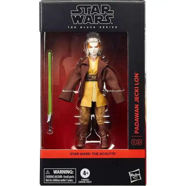 Star Wars The Acolyte Black Series Padawan Jecki Lon Action Figure