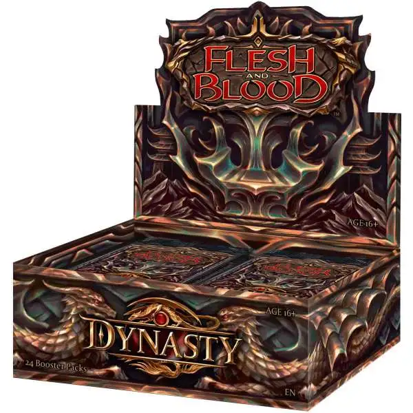 Flesh and Blood Trading Card Game Dynasty Booster Box [24 Packs]