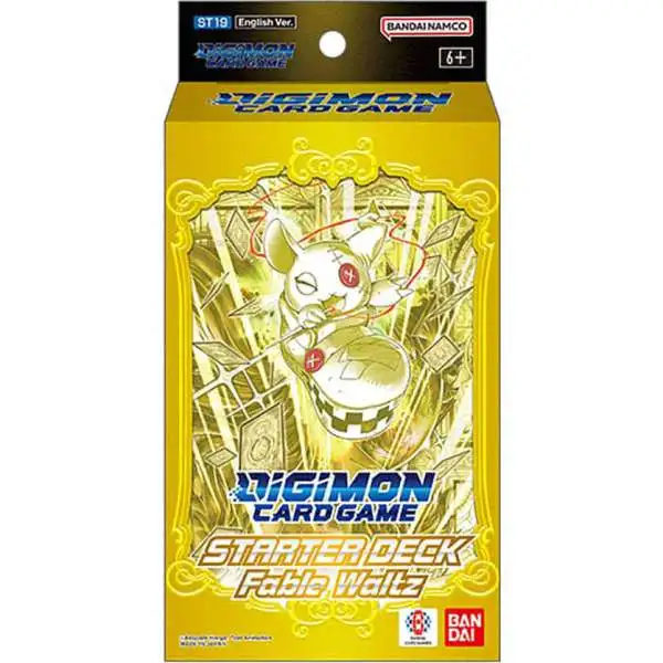 Digimon Trading Card Game Fable Waltz Starter Deck ST-19 [54 Cards]