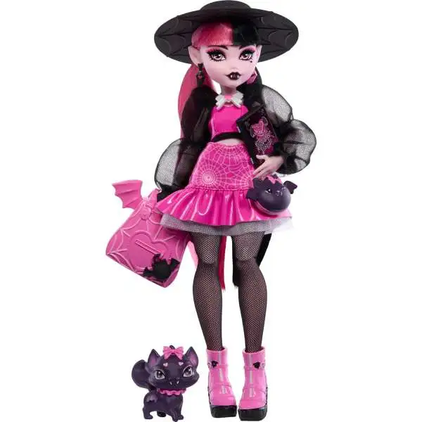 Monster High Faboolous Pets Draculaura Doll [with Count Fabulous]