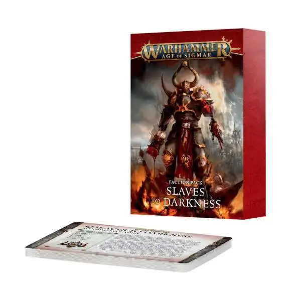 Age of Sigmar Slaves to Darkness Faction Pack [Out of Date]