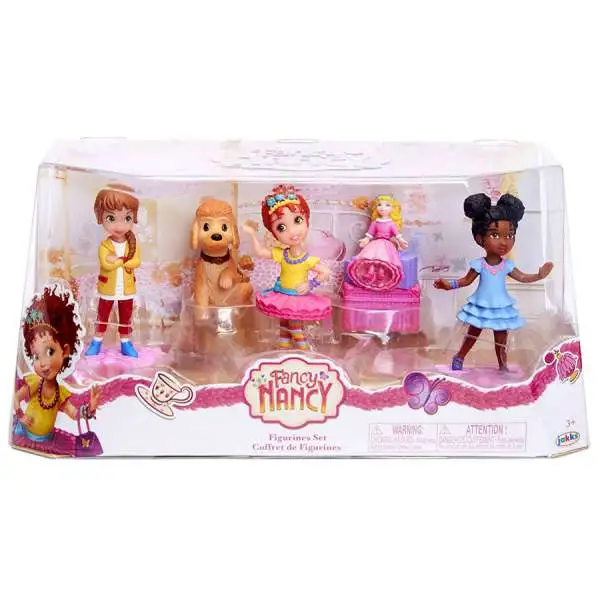 Disney Junior Fancy Nancy Figurine 5-Pack