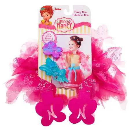 Disney Junior Fancy Nancy Fancy Boa & Hair Clips [Pink]