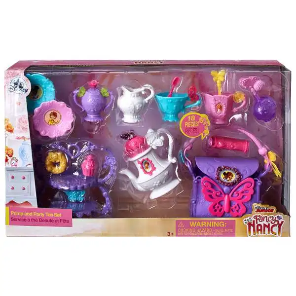 Disney Junior Fancy Nancy Primp & Party Tea Set Exclusive Playset