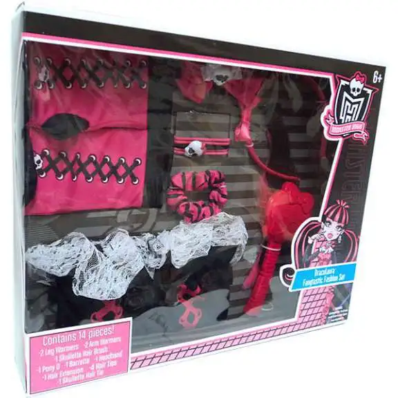 Monster High Draculaura Fangtastic Fashion Set 10.5-Inch [Damaged Package]