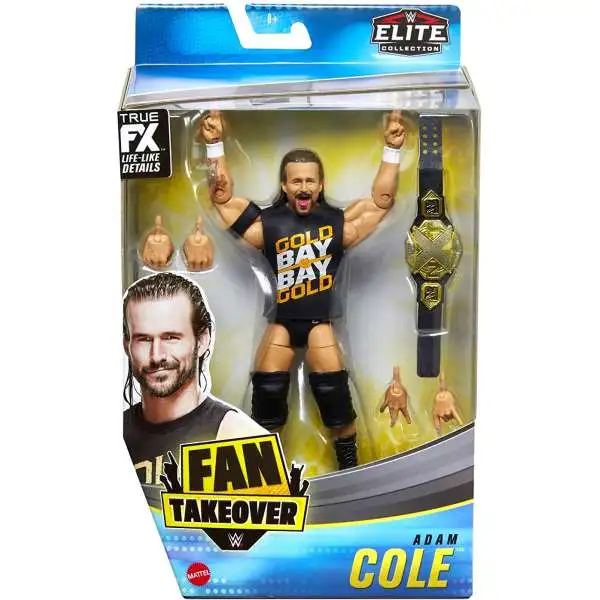 WWE Wrestling Elite Collection Fan TakeOver Adam Cole Exclusive Action Figure