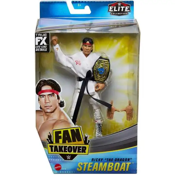 WWE Wrestling Elite Collection Fan TakeOver Ricky "the Dragon" Steamboat Exclusive Action Figure [Damaged Package]