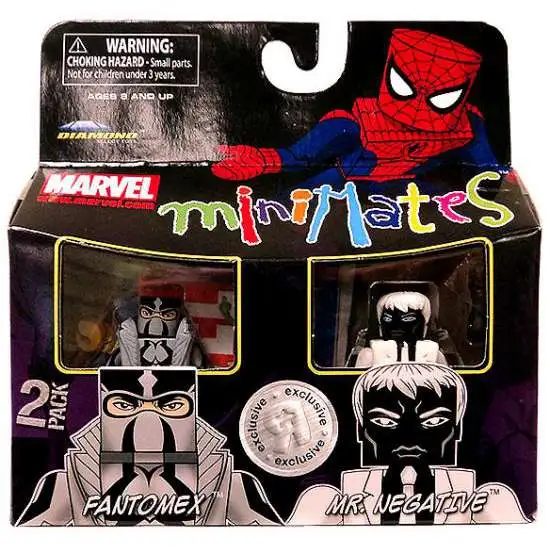 Marvel Universe Minimates Exclusives Fantomex Mr. Negative