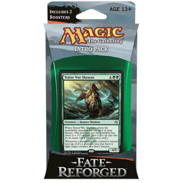 MtG Fate Reforged Surprise Attack Intro Deck [Includes 2 Booster Packs]