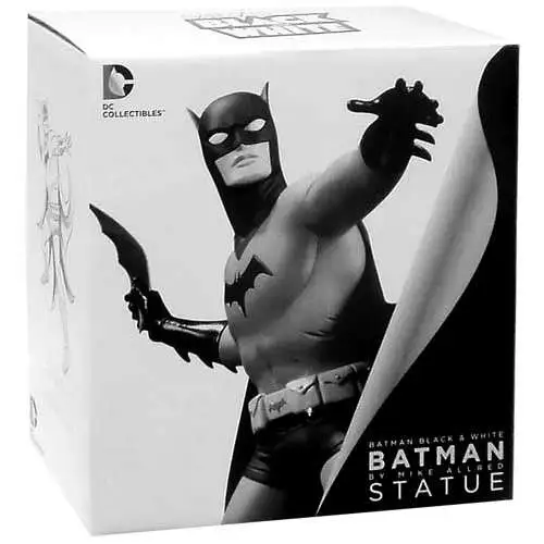 Black & White Batman Statue [Mike Allred]