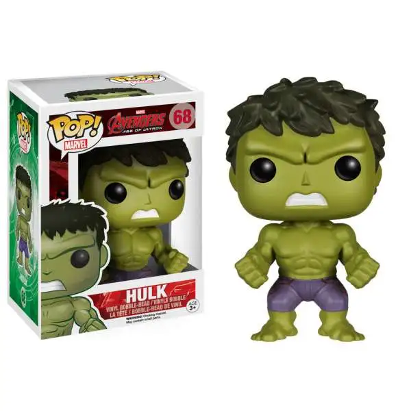 Funko Avengers Age of Ultron POP! Marvel Hulk Vinyl Figure #68 [Damaged Package]