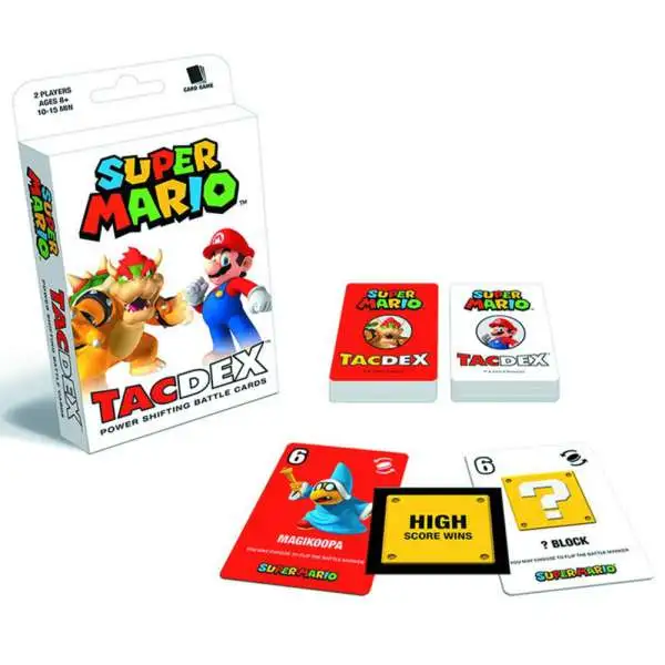 Super Mario Tacdex Card Game