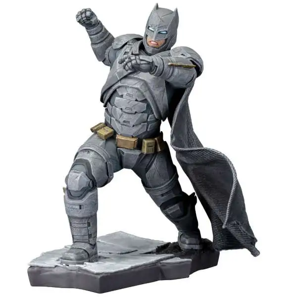 DC Batman v Superman: Dawn of Justice ArtFX+ Armored Batman Statue [Damaged Package]