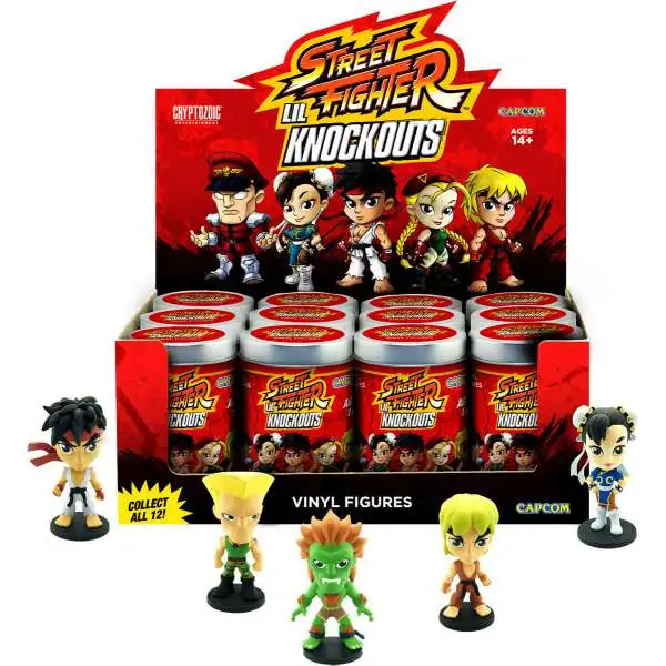 Lil Knockouts Street Fighter 2.75-Inch Mystery Box [12 Packs]