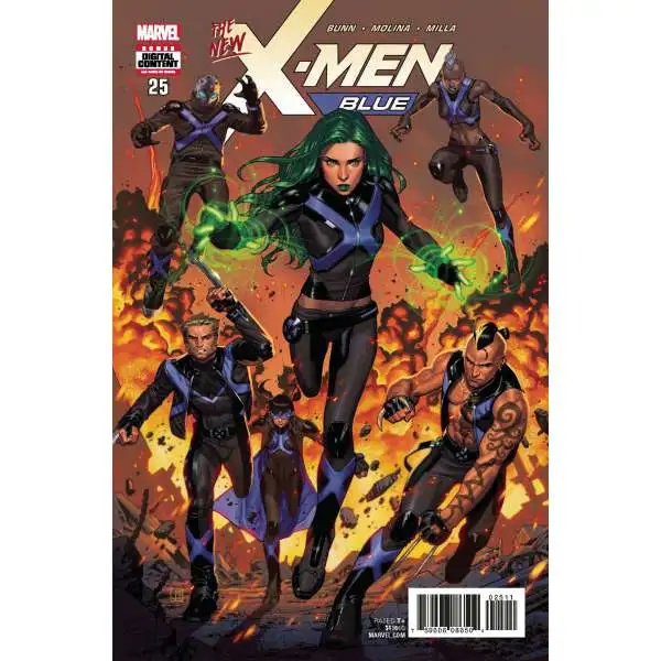 Marvel Comics X-Men Blue #25 Comic Book