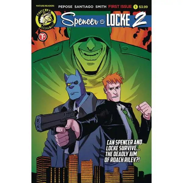 Danger Zone Spencer & Locke 2 #1 Comic Book