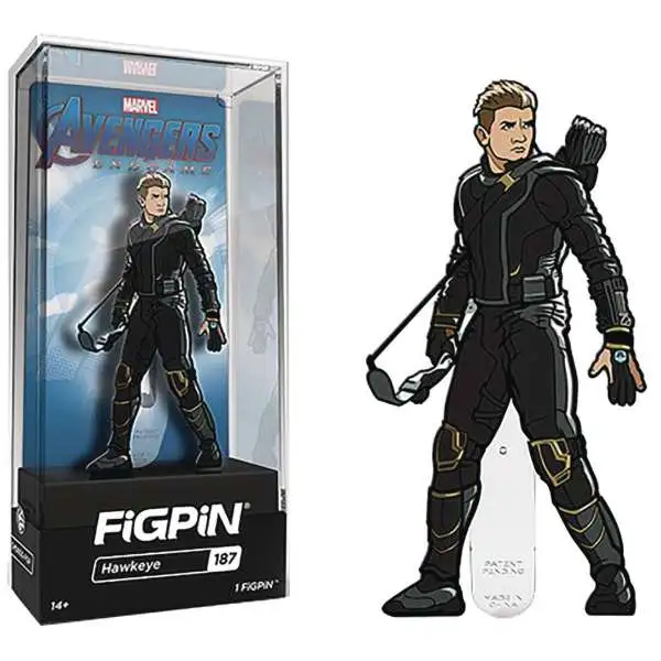 Marvel Avengers Endgame FiGPiN Hawkeye 3-Inch Collectible Pin