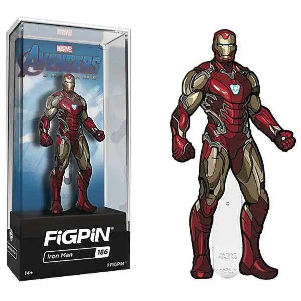 Marvel Avengers Endgame FiGPiN Iron Man Mark LXXXV 3-Inch Collectible Pin
