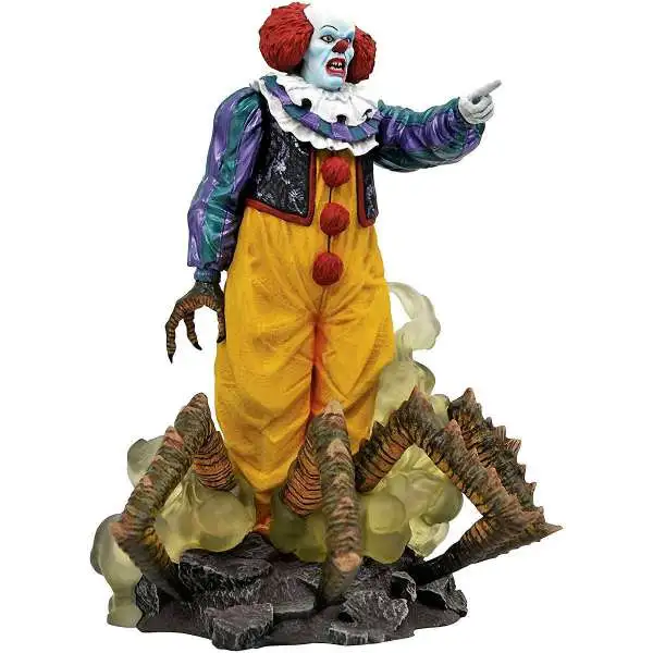 IT (1990) IT Gallery Pennywise 9-Inch Collectible PVC Statue [1990 Version]