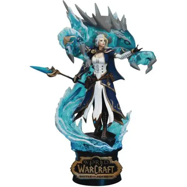 World of Warcraft D-Stage Jaina Proudmoore & Water Elemental Statue DS-043