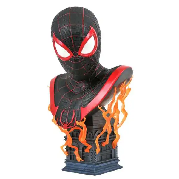 Spider-Man Marvel Legends in 3D Miles Morales Bust [Spider-Man, Loose]