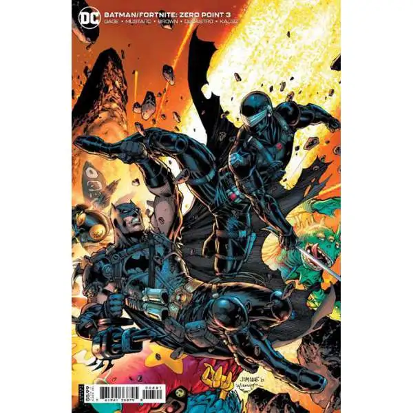 DC Comics Batman / Fortnite Zero Point #3 Card Stock Variant (Jim Lee & Scott Williams) Comic Book [Comes with Online Game Digital Item Code to Unlock Catwoman's Claw Pickaxe!]