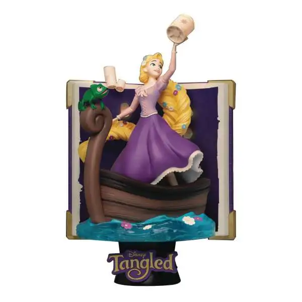 Disney D-Select Story Book Series Tangled 6-Inch Diorama Statue DS-078