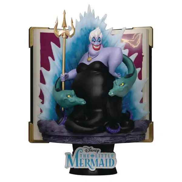Disney The Little Mermaid D-Select Story Book Series Ursula 6-Inch Diorama Statue DS-080