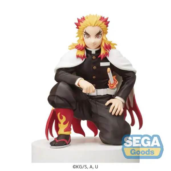 SEGA Demon Slayer Perching Figure Kyojuro Rengoku 6-Inch Collectible PVC Figure [Hashira Meeting]