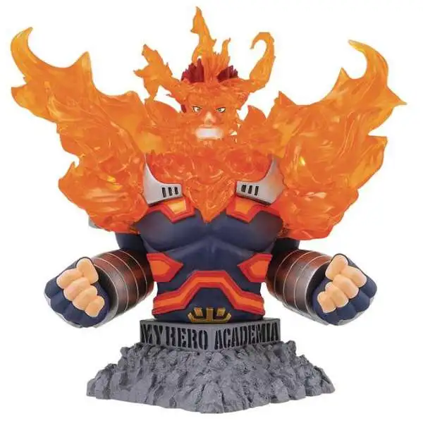 My Hero Academia Bust Up Heroes Vol. 3 Endeavor (Enji Todoroki) 3-Inch Mini PVC Bust [Loose]