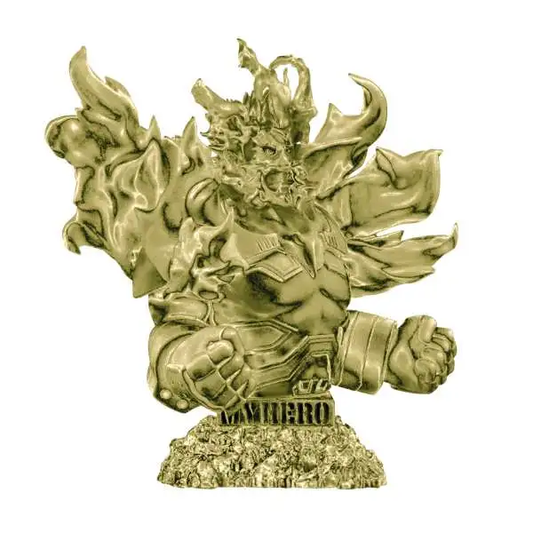 My Hero Academia Bust Up Heroes Vol. 3 Endeavor (Enji Todoroki) 3-Inch Mini PVC Bust [Gold Loose]