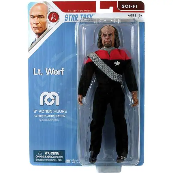 Star Trek Deep Space 9 Lt Worf Action Figure
