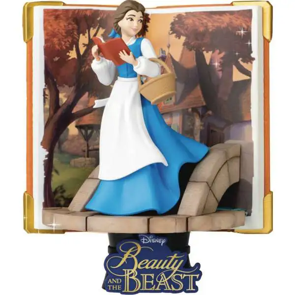 Disney Beauty and the Beast D-Select Story Book Series Belle 6-Inch Diorama Statue DS-116 (Pre-Order ships May)