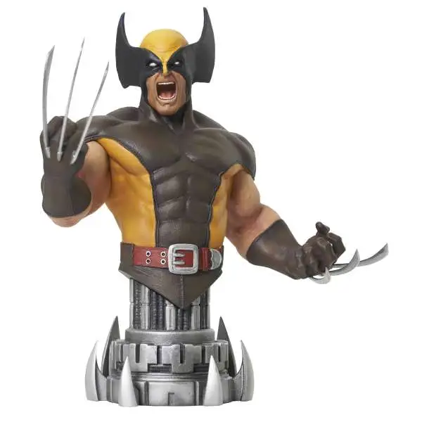 Marvel Wolverine 6-Inch Bust [Brown Costume] (Pre-Order ships September)