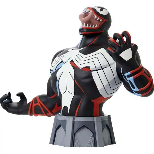 Marvel Spider-Man Animated Venom 6-Inch Bust ['92 Animated Version] (Pre-Order ships September)