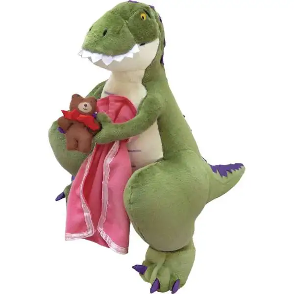 How Do Dinosaurs Say Good Night? Green Dinosaur Plush