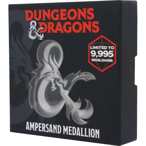 Dungeons & Dragons Ampersand Limited Edition Metal Medallion (Pre-Order ships January)