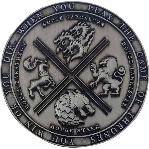 Game of Thrones 10th Anniversary Limited Edition Metal Medallion (Pre-Order ships January)